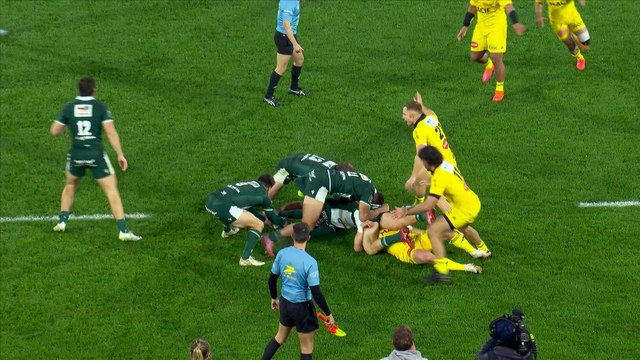 TOP 14 - Essai de Grégoire ARFEUIL (SP) - Section Paloise - Stade Rochelais