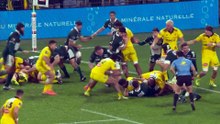 TOP 14 - Essai de Aleksandre KUNTELIA (SR) - Section Paloise - Stade Rochelais