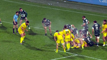 TOP 14 - Essai de Jules FAVRE 2 (SR) - Section Paloise - Stade Rochelais