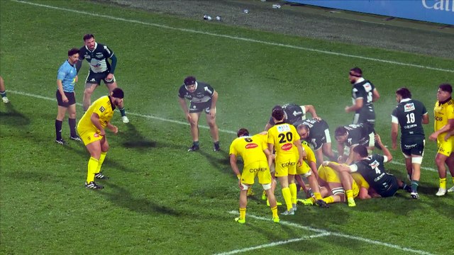 TOP 14 - Essai de Jules FAVRE 2 (SR) - Section Paloise - Stade Rochelais