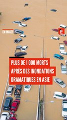Plus de 1 000 morts après des inondations dramatiques en Asie