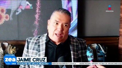 Alcalde de Villa Hidalgo, Jaime Cruz, asegura no tener miedo de amenazas