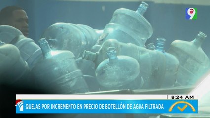 Quejas por incremento en precio de botellón de agua filtrada | El Despertador
