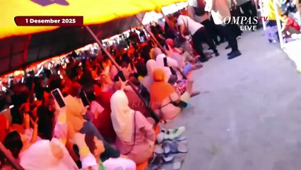 Prabowo Temui Pengungsi Banjir di Sumbar usai Sumut-Aceh