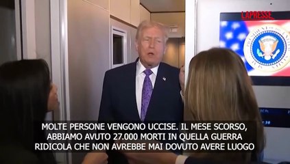 Ucraina, Trump: "Ci sono buone possibilit? per accordo tra Kiev e Mosca"