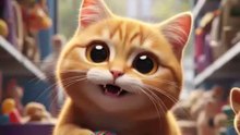 meow world cute Cat play funny moments realistic 🤣😍😻
