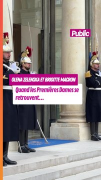 Olena Zelenska et Brigitte Macron retrouvent leurs maris avec style et complicité