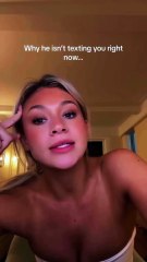 Why he isn't texting you right now..