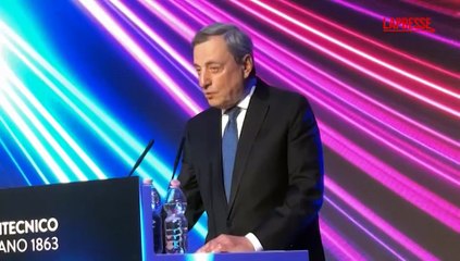 Draghi discorso agli studenti del politecnico di Milano: "I vostri successi cambieranno la politica"