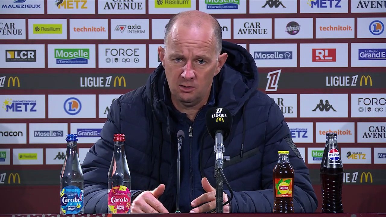 Metz - Rennes, la réaction de Stéphane Le Mignan