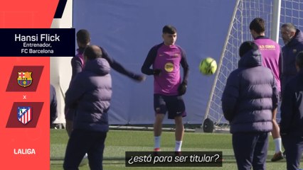 Flick: "Araújo tiene una situación personal, respetadlo"
