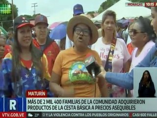 Monagas | Distribuidas más de 20 toneladas de alimentos en la parroquia La Pica de Maturín