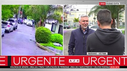 Testimonio Mariano, victima robo Ciudad Evita