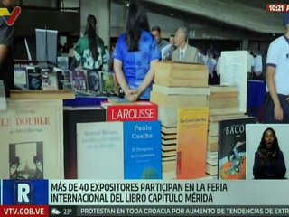 Feria Internacional del Libro Capítulo Mérida celebra su 21° edición con más de 40 expositores presentes