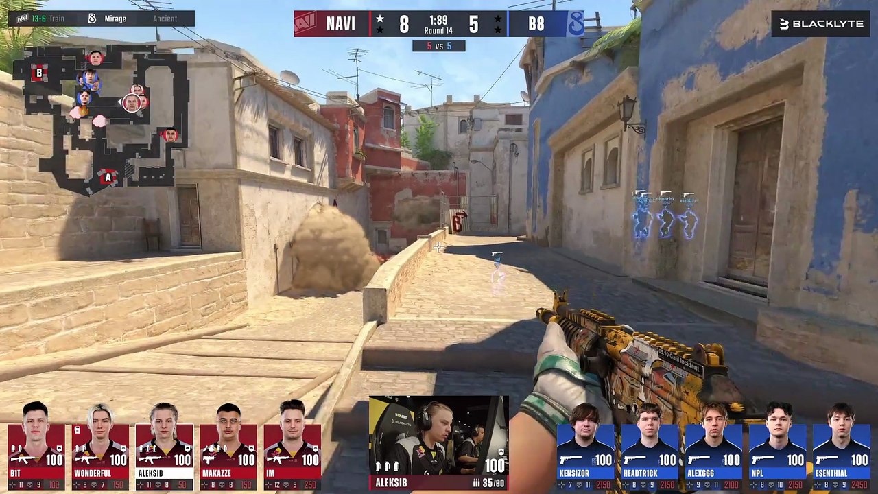 Counter-Strike #87: "Spraydown fail by NAVI"