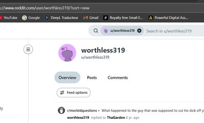 Worthless, l'un des utilisateurs les plus mysterieux de REDDIT.