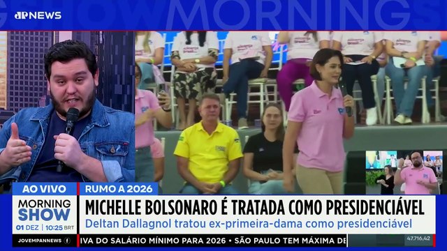 Michelle Bolsonaro CRITICA ALIANÇA entre PL e Ciro Gomes EM PÚBLICO