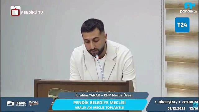 Pendik Belediyesi’nde MHP Grup Başkanvekili CHP’li meclis üyesinin üzerine yürüdü: Kim kime çanak tutuyor? Senin MHP ile ne sorunun var?