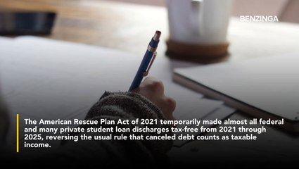 Tax-Free Student Loan Forgiveness Expires In 2026, Who Owes More Next Year?