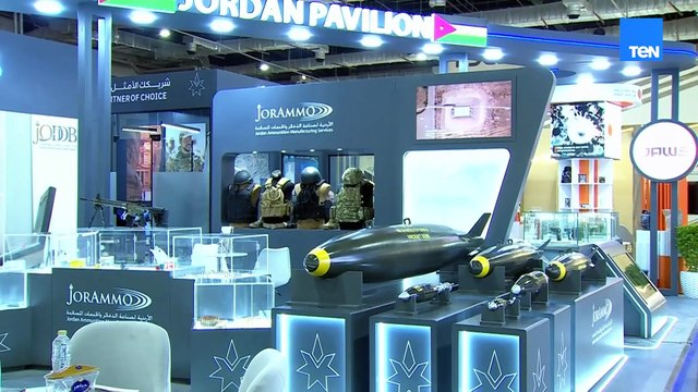 الرئيس السيسي يتفقد جناح الأردن بالمعرض الدولي الرابع للصناعات الدفاعية إيديكس 2025