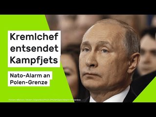 Wladimir Putin: Nato-Alarm an Polen-Grenze - Kremlchef entsendet Kampfjets