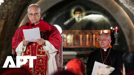 Pope Leo Intensifies Peace Appeal On Second Day Of Visit To Crisis-Hit Lebanon | APT