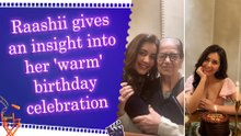 Raashi Khanna celebrates her 35th birthday, shares pictures with cake and flowers