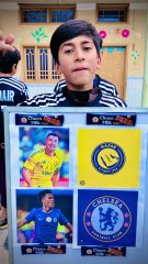 Football players and clubs name challenges and chocolate winners competition