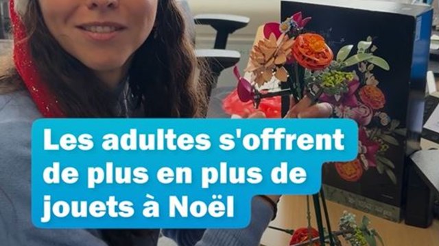 Les adultes s'offrent de plus en plus de jouets à Noël