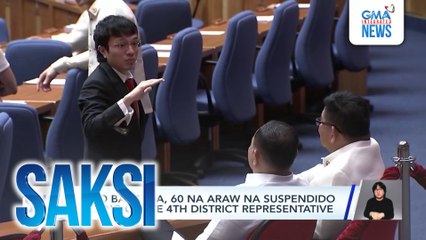 Kiko Barzaga, 60 na araw na suspendido bilang Cavite 4th district representative | Saksi