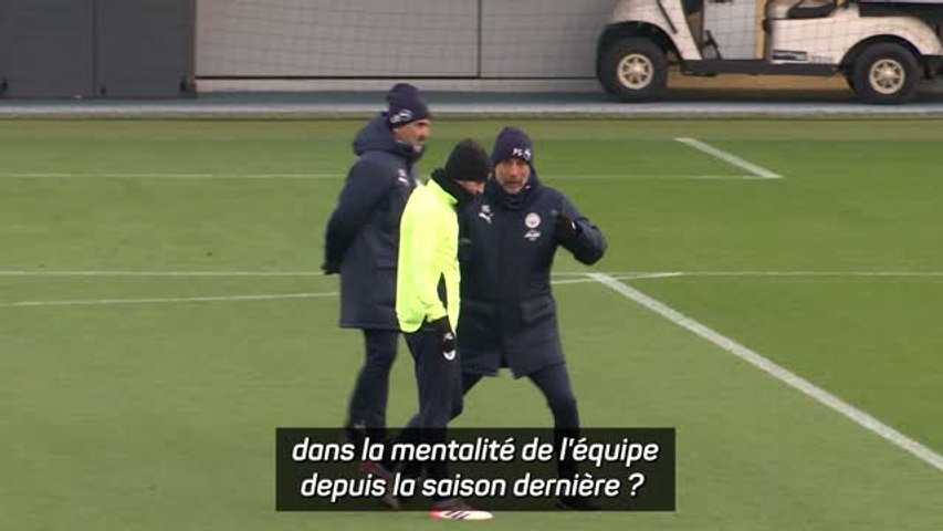 Manchester City : Pep Guardiola esquive les questions sur la mentalité des Citizens