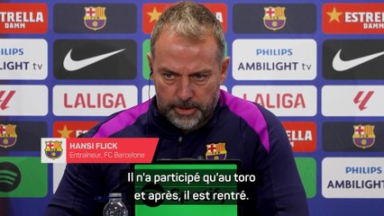 Flick : "Araujo a des problèmes personnels, je ne veux pas en dire plus"