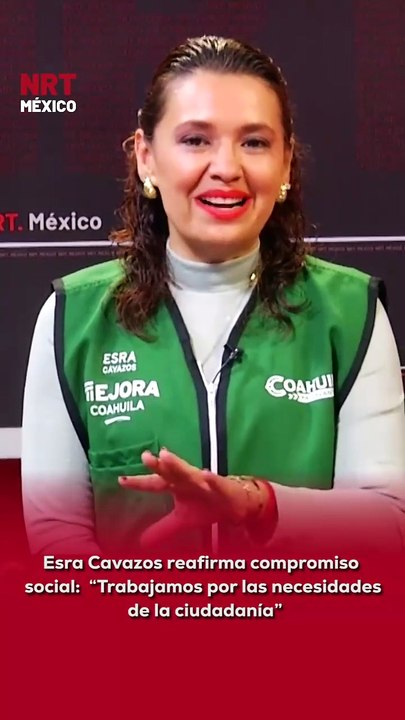 🤝✨ La delegada de Mejora Coahuila, Esra Cavazos, reafirmó su compromiso con la ciudadanía al asegurar: “Estamos dedicados a resolver las necesidades de la gente”.