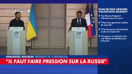 Emmanuel Macron : «Il n'y a pas un plan finalisé»