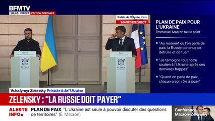 Guerre en Ukraine : Emmanuel Macron assure que “dans les semaines à venir la pression sur la Russie sera croissante afin de réduire ses moyens de financer cette guerre”