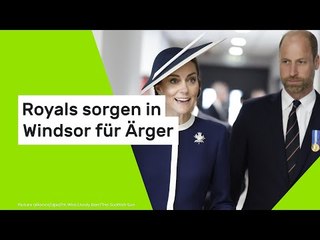 Weihnachtstradition bringt Chaos - Royals sorgen in Windsor für Ärger