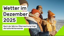Wetter im Dezember 2025: Nach der Wärme-Überraschung folgt die kalte Winterwende