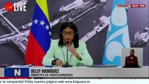 Delcy Rodríguez en Conferencia Ministerial de la OPEP