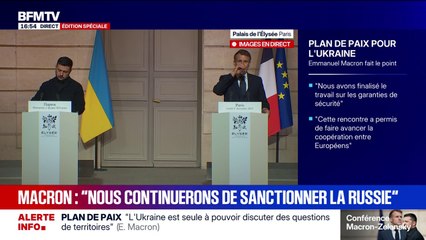 Plan de paix pour l’Ukraine: les Russes “ne semblent pas très pressés”, explique Emmanuel Macron