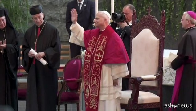 Il Papa in Libano: prego per la pace nel Paese e nel mondo
