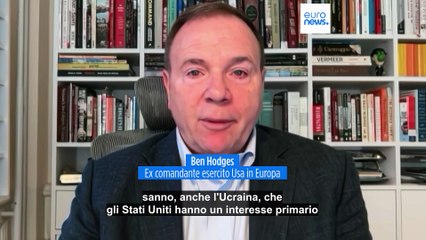 "Washington vede l'Europa come irrilevante", dice a Euronews l'ex comandante generale degli Stati Uniti in Europa