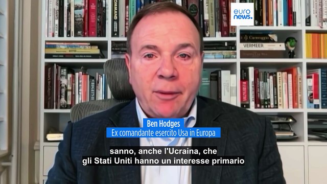 Washington vede l'Europa come irrilevante , dice a Euronews l'ex comandante generale degli Stati Uniti in Europa