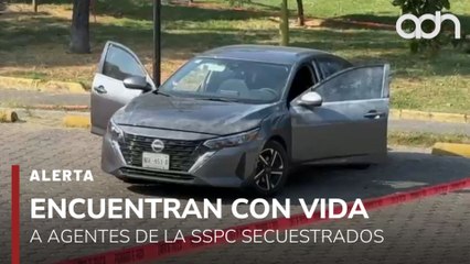🚨¡Última Hora! Encuentran con vida a los agentes de la SSPC secuestrados