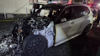 "모델하우스 직원에 불만"...차량 방화 50대 긴급체포 / YTN