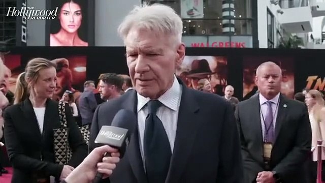 Harrison Ford Says He's Grateful for Indiana Jones: I'm a Lucky Guy | Indiana Jones and the Dial of Destiny Red Carpet 2023