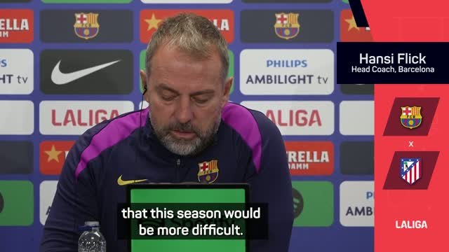 LaLiga leaders Barca still haven't peaked - Flick