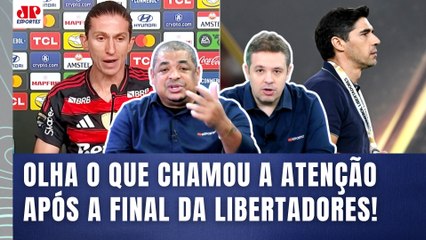 "O FILIPE LUÍS SABE DISSO! ELE FALOU que o ABEL..." OLHA esse DEBATE após Flamengo x Palmeiras!
