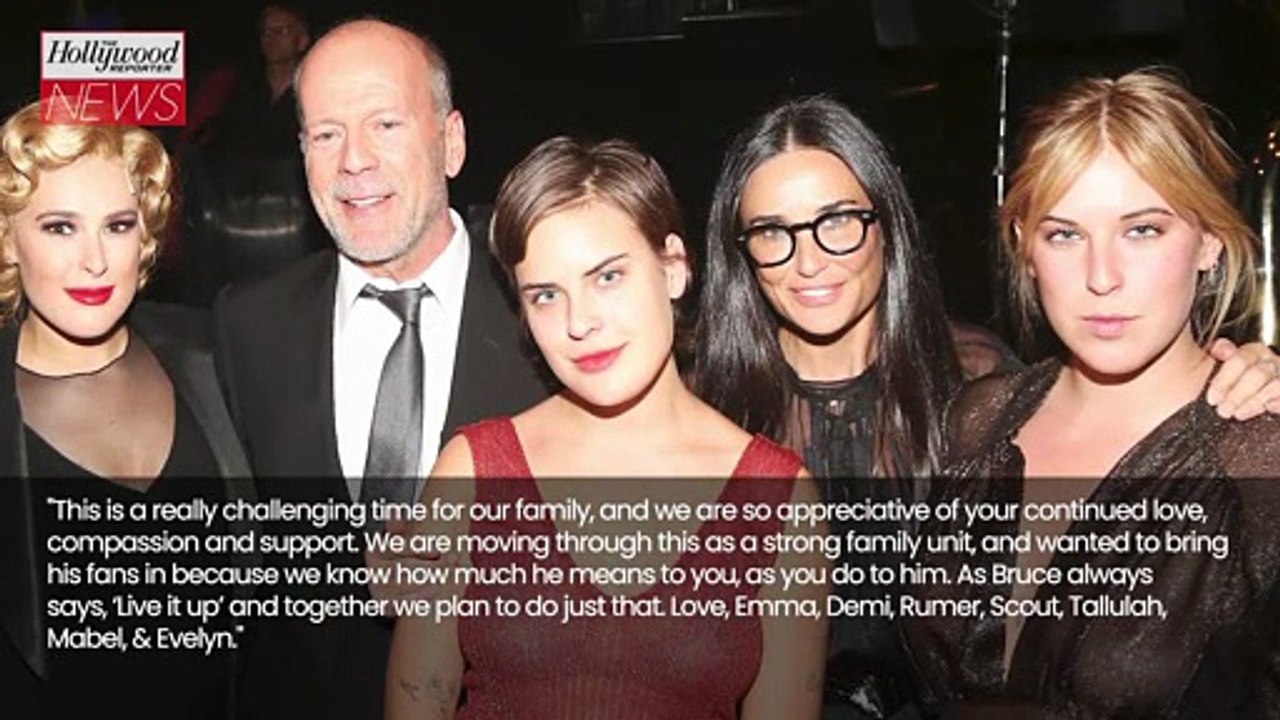 Bruce Willis “Stepping Away” From Acting Following Aphasia Diagnosis | THR News