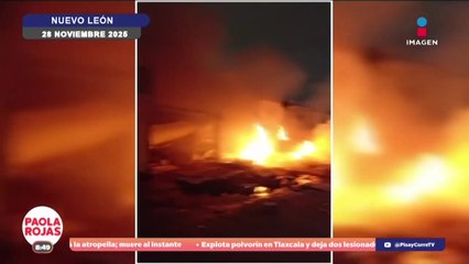 Explosión por pirotecnia deja cuatro muertos en Nuevo León | DPC con Paola Rojas