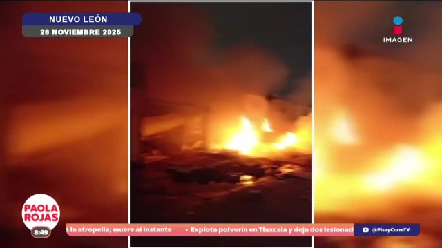 Explosión por pirotecnia deja cuatro muertos en Nuevo León | DPC con Paola Rojas